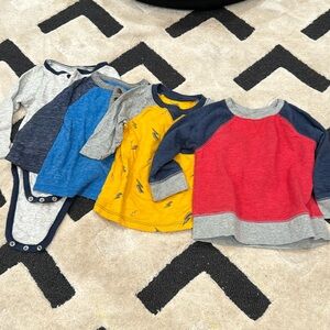 Lot of 4 12-18 old navy long sleeve
